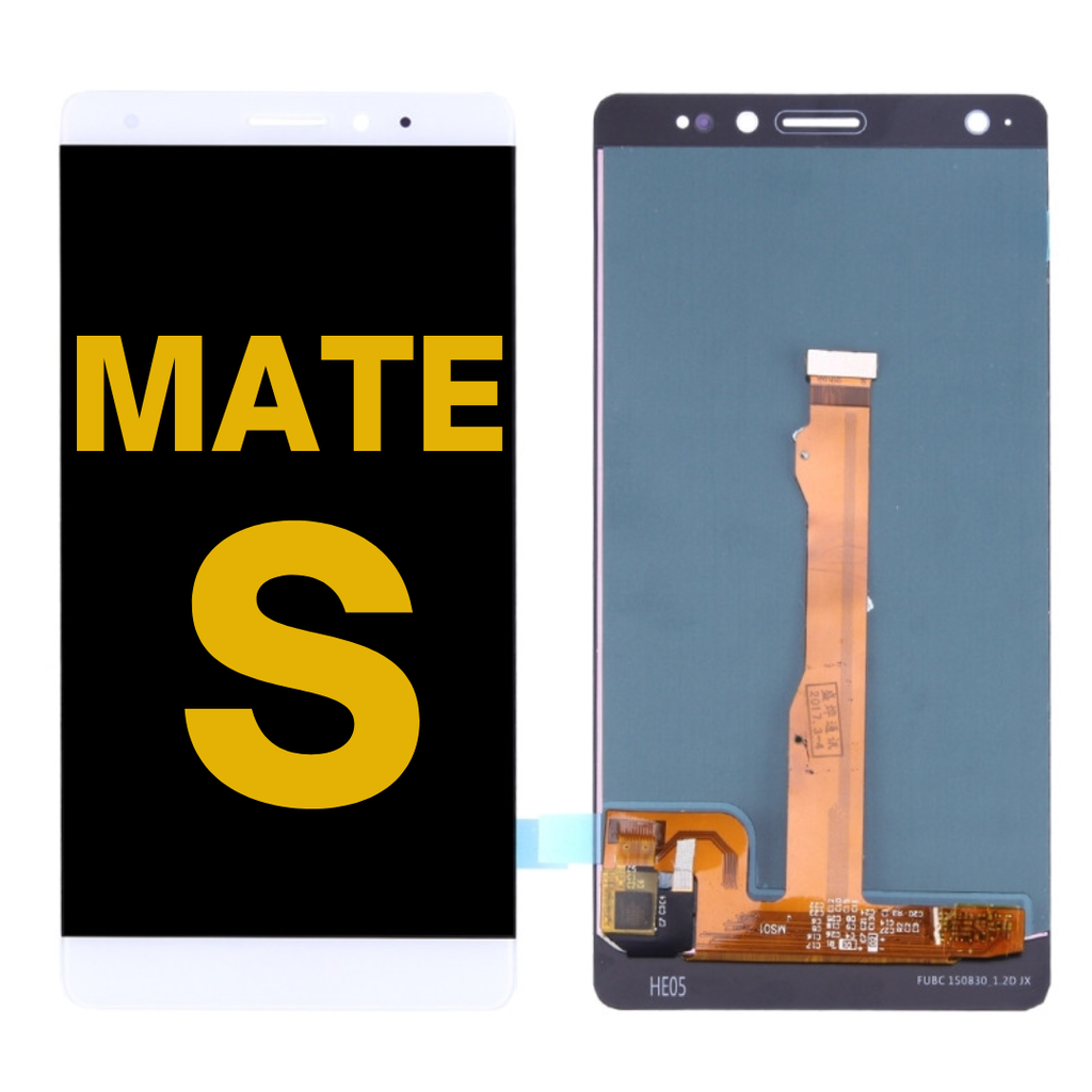 LCD ASSEMBLY WITHOUT FRAME COMPATIBLE FOR HUAWEI MATE S PREMIUM WHITE COLOR