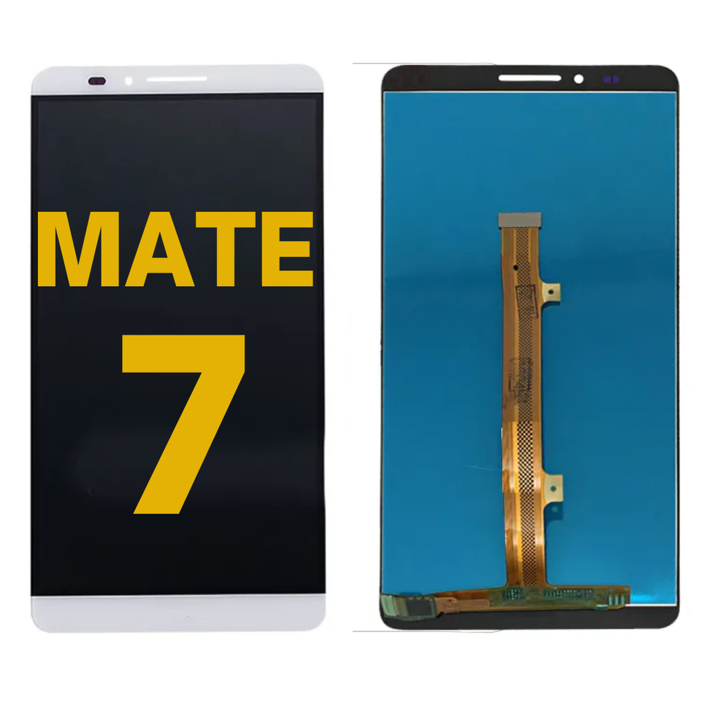 LCD ASSEMBLY WITHOUT FRAME COMPATIBLE FOR HUAWEI MATE 7 PREMIUM WHITE COLOR
