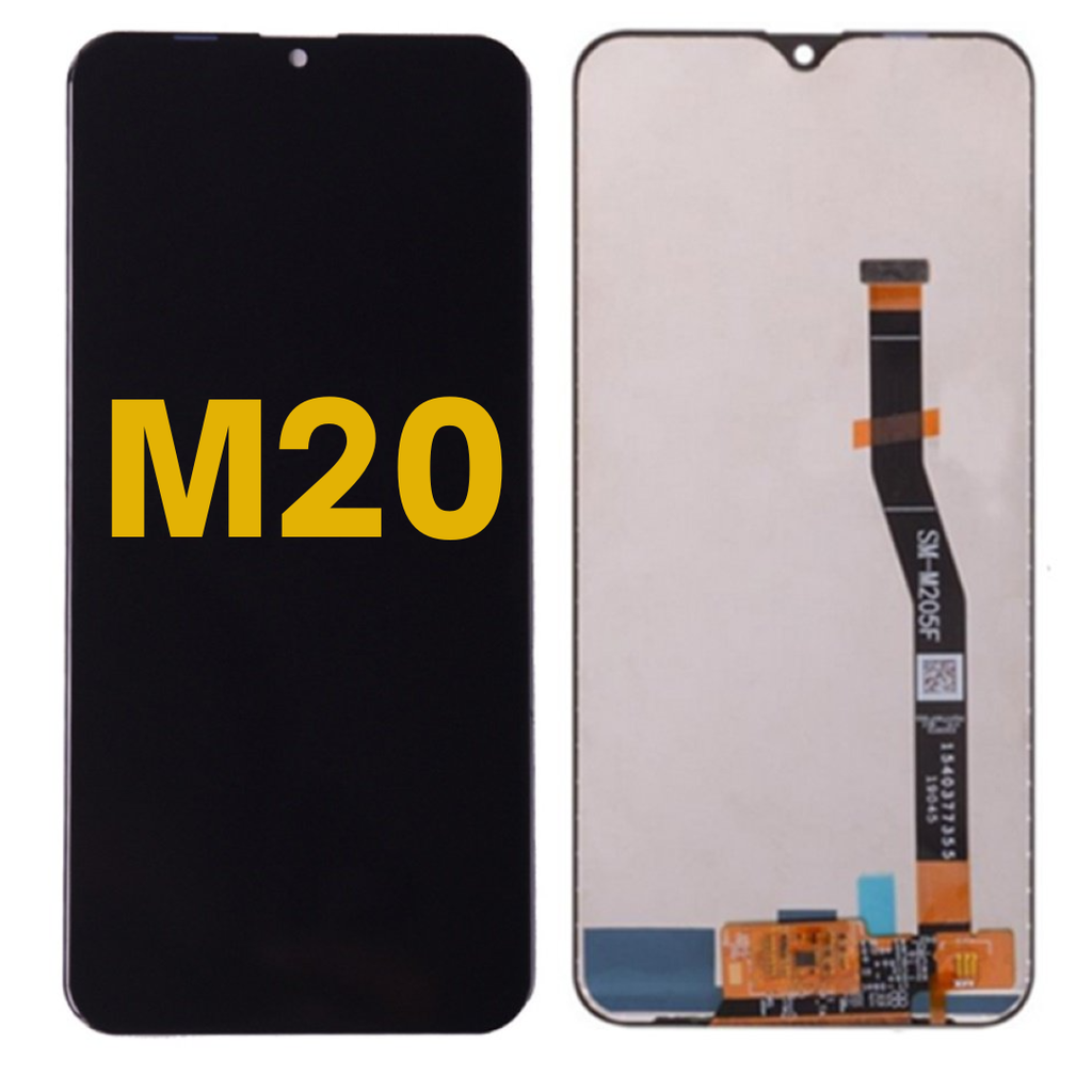 OLED LCD ASSEMBLY WITHOUT FRAME COMPATIBLE FOR SAMSUNG M20 M205 2019 PREMIUM BLACK COLOR
