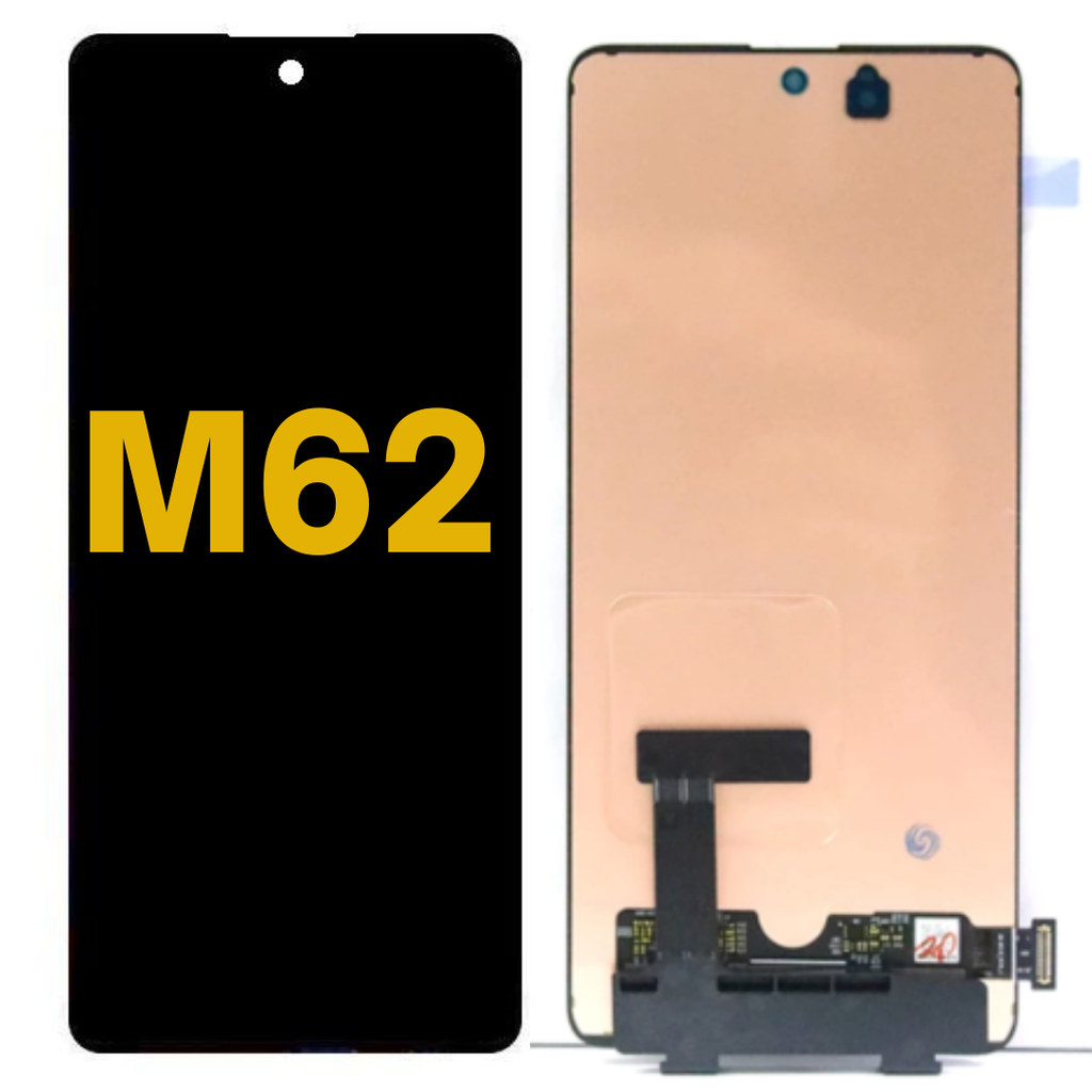 OLED LCD ASSEMBLY WITHOUT FRAME COMPATIBLE FOR SAMSUNG M62 SM-M625F PREMIUM BLACK COLOR