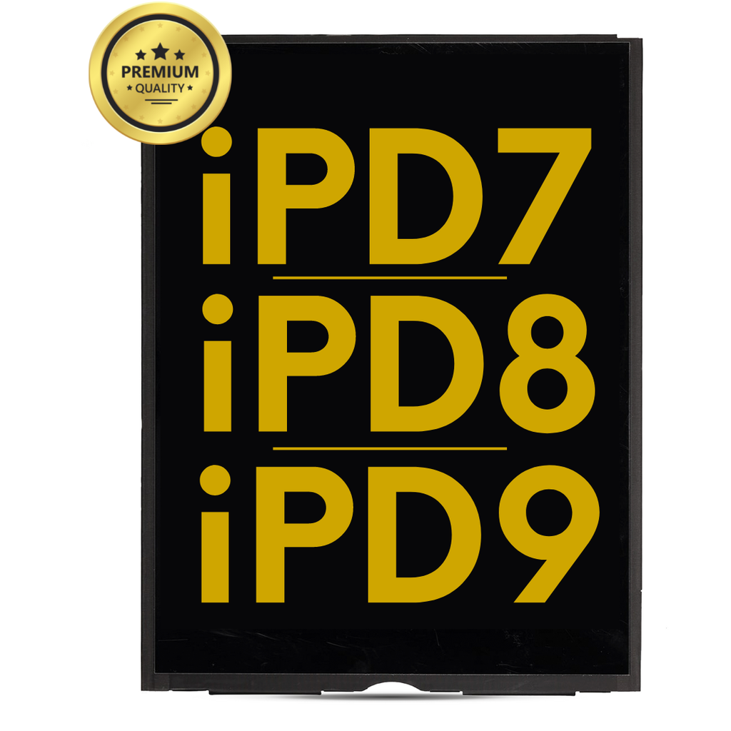 LCD ASSEMBLY COMPATIBLE FOR IPAD 7 2019 7TH GEN 10.2'' A2232 A2200 A2197 A2198 WIFI /  IPAD 8 2020 / IPAD 9 2021 / PREMIUM