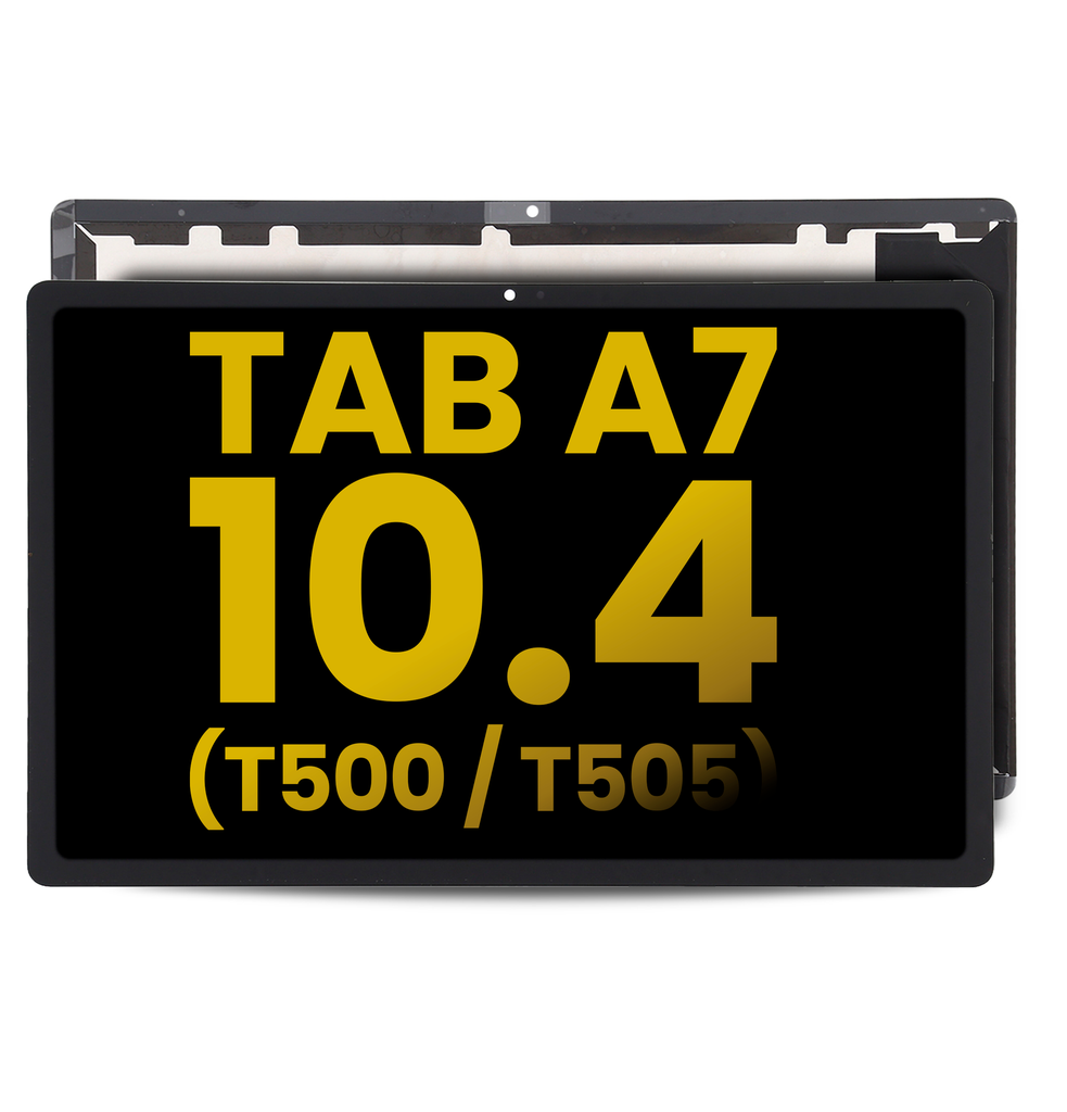 LCD ASSEMBLY WITH FRAME COMPATIBLE FOR SAMSUNG TAB A7 10.4'' 2020 T500 T505 PREMIUM BLACK