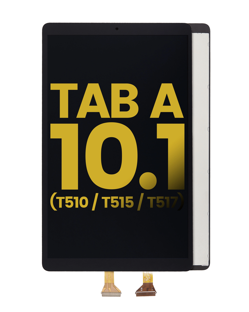 LCD ASSEMBLY WITH FRAME (COMPLETE) COMPATIBLE FOR SAMSUNG TAB A 10.1" 2019 T510 T515 T517 PREMIUM BLACK COLOR
