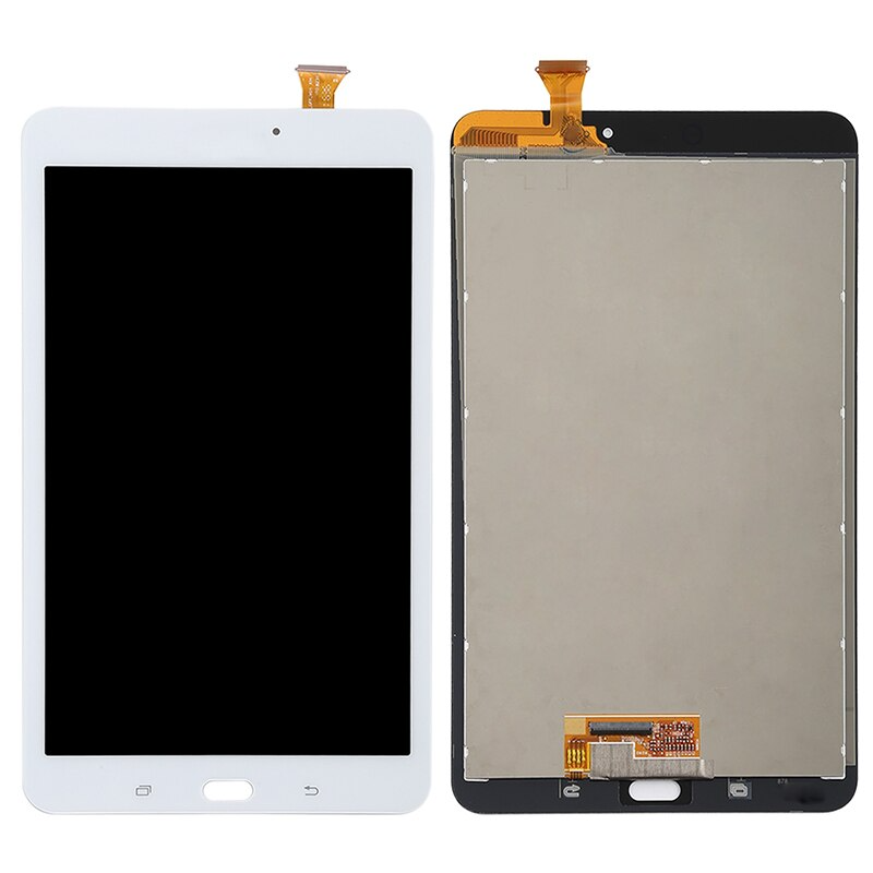 LCD ASSEMBLY WITH FRAME (COMPLETE) COMPATIBLE FOR TAB E 8.0'' 2016 T377 T375 T378 PREMIUM WHITE COLOR