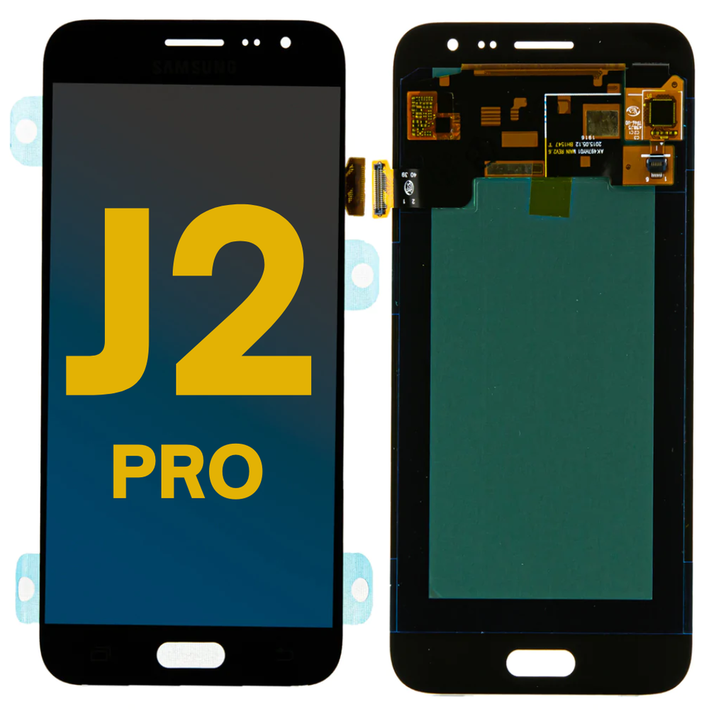 OLED LCD ASSEMBLY WITHOUT FRAME COMPATIBLE FOR SAMSUNG J250 J2 PRO 2018 PREMIUM BLACK COLOR