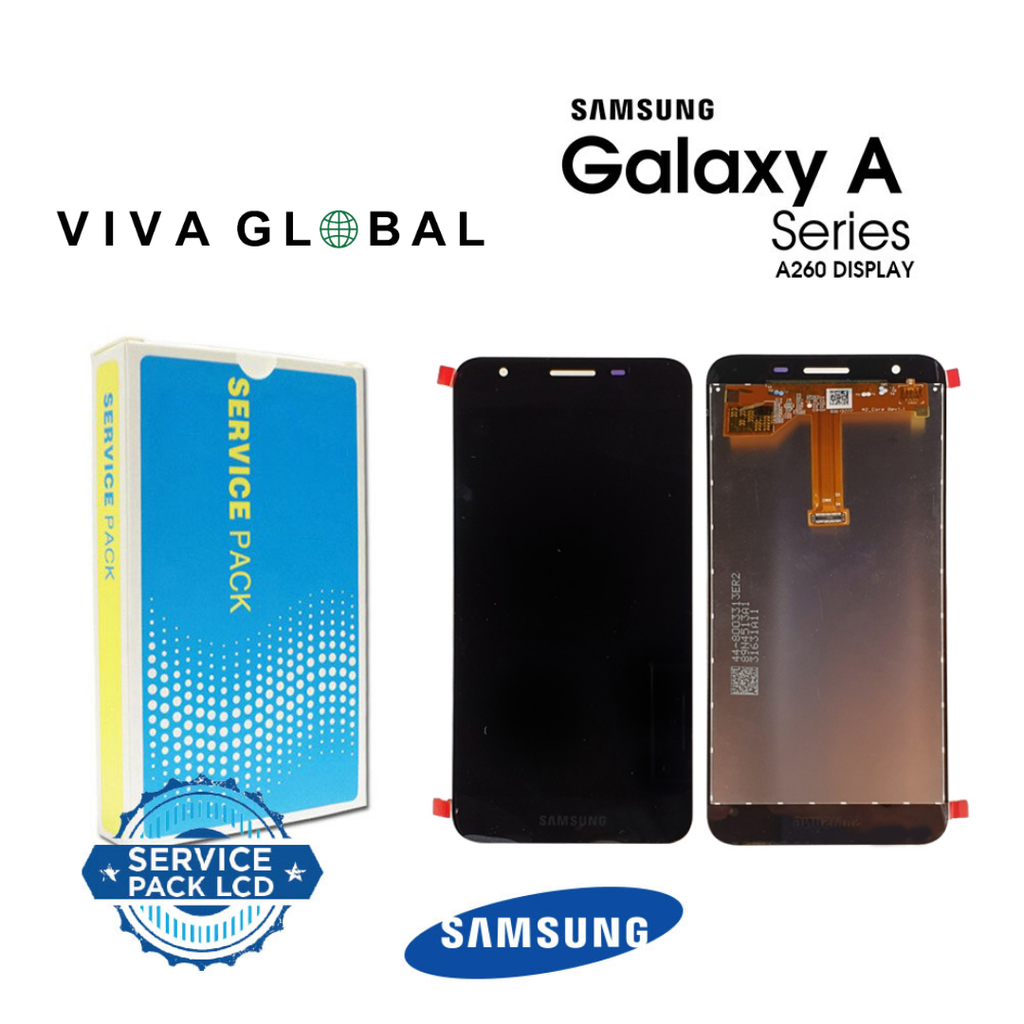 SAMSUNG ORIGINAL SERVICE PACK LCD NO FRAME SM-A260 A2CORE 2019 GH97-23123A ALL COLORES