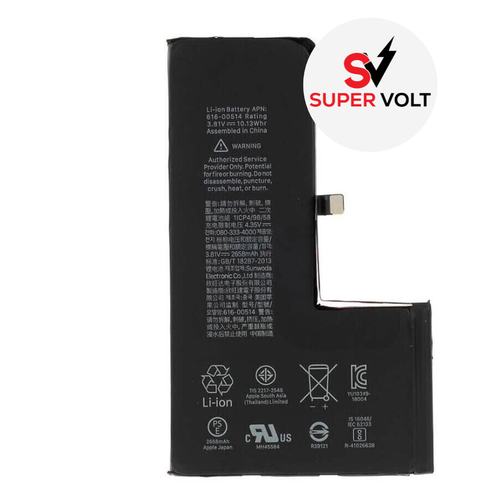 SUPERVOLT BATTERY COMPATIBLE FOR IPHONE XS MAX PREMIUM