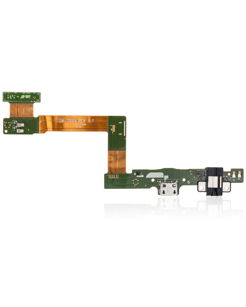 CHARGING PORT FLEX CABLE WITH HEADPHONE JACK COMPATIBLE FOR SAMSUNG TAB A 9.7'' T550 (PREMIUM)