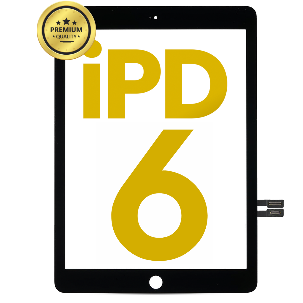 DIGITIZER COMPATIBLE FOR IPad 6 6TH GEN  (2018) A1893 / A1954 BLACK PREMIUM