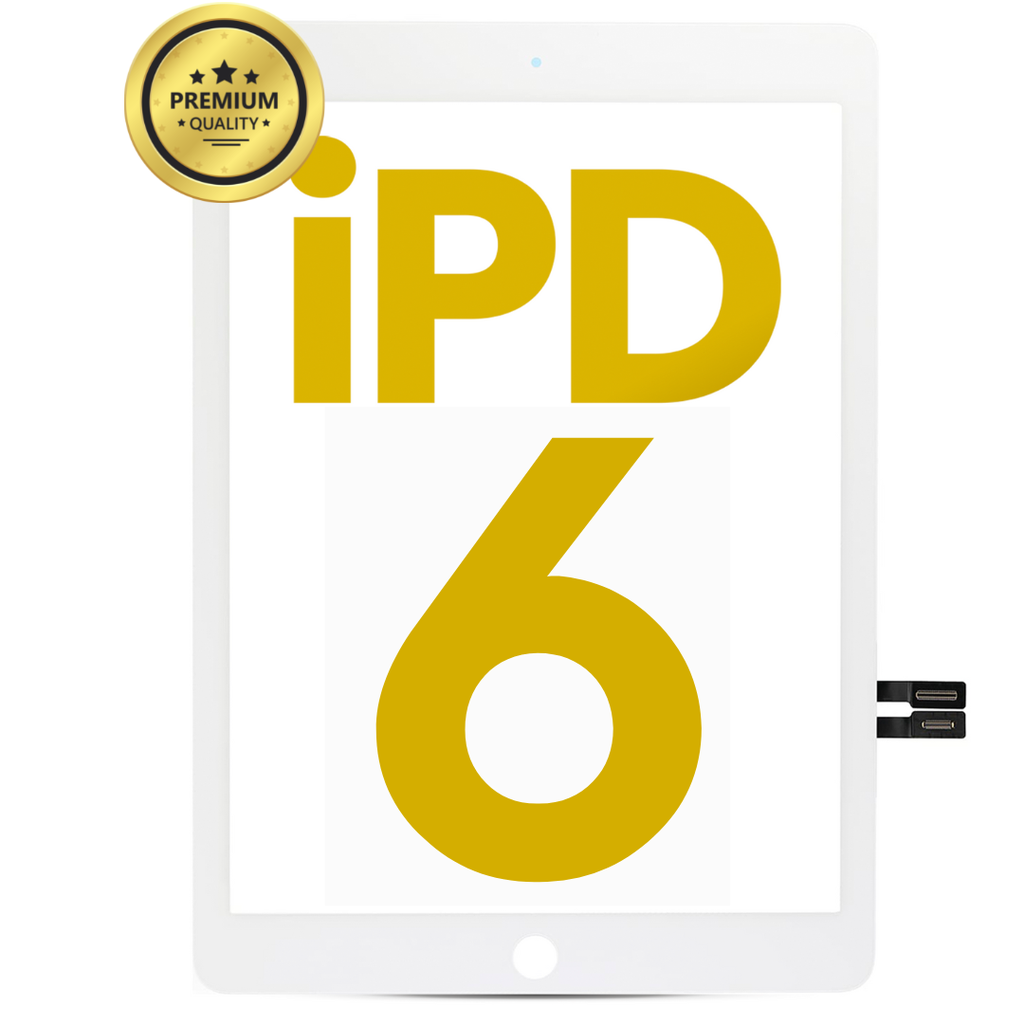 DIGITIZER COMPATIBLE FOR IPad 6 6TH GEN  (2018) A1893 / A1954 WHITE PREMIUM