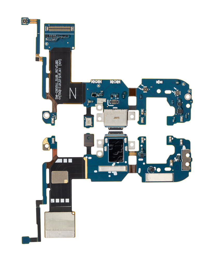 CHARGING PORT WITH FLEX CABLE COMPATIBLE FOR SAMSUNG S8 PLUS G955U NORTH AMERICAN VERSION (PREMIUM)