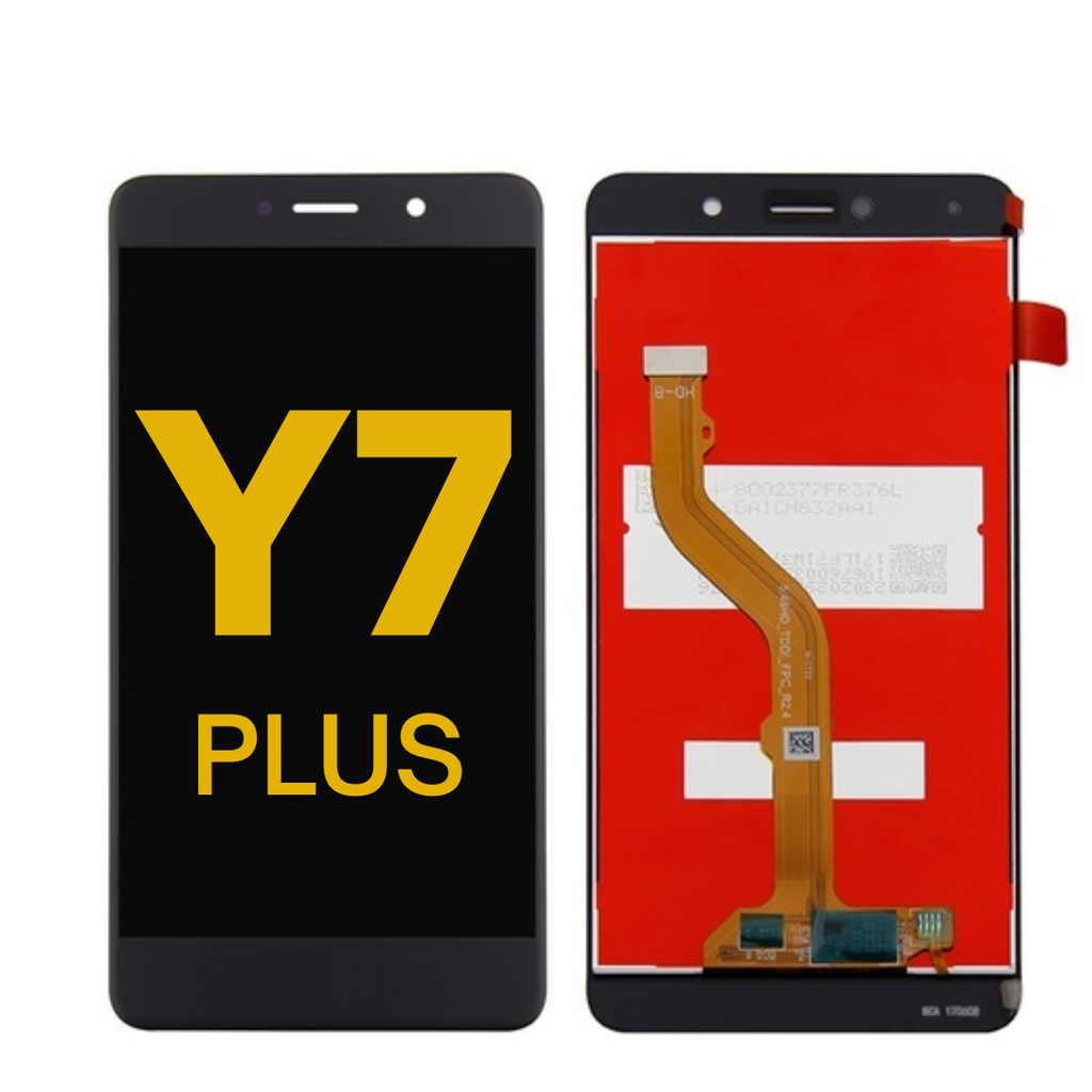 LCD ASSEMBLY WITHOUT FRAME COMPATIBLE FOR HUAWEI Y7P PREMIUM BLACK COLOR
