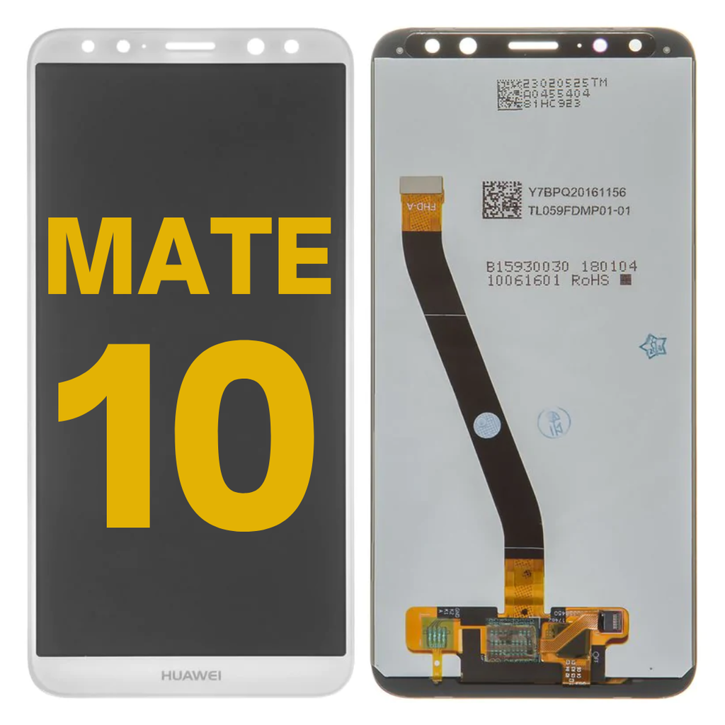 LCD ASSEMBLY WITHOUT FRAME COMPATIBLE FOR HUAWEI MATE 10 PREMIUM WHITE COLOR