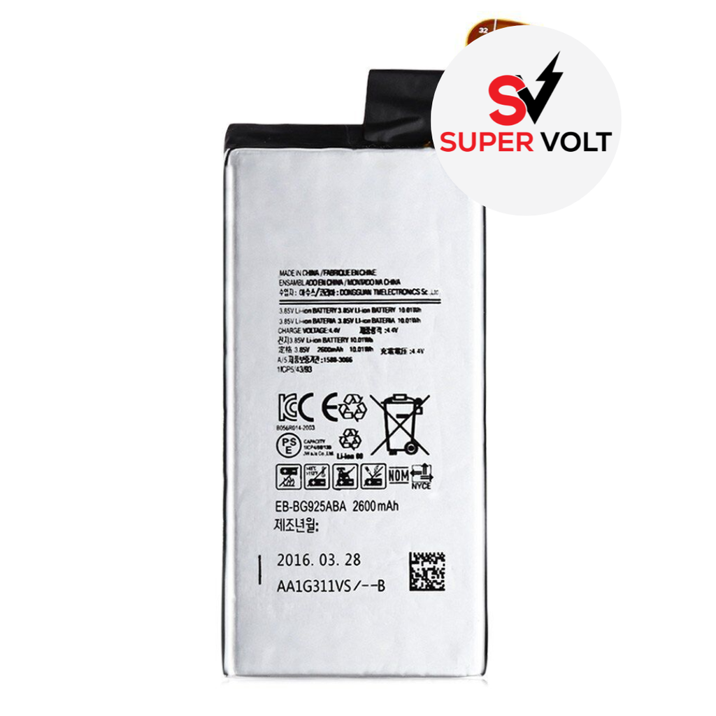 SUPERVOLT BATTERY COMPATIBLE FOR SAMSUNG S6 EDGE PREMIUM
