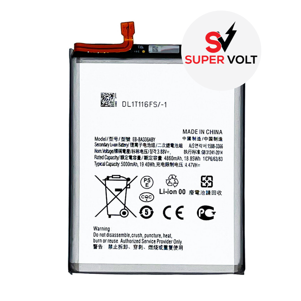 SUPERVOLT BATTERY COMPATIBLE FOR SAMSUNG A53 A536 2022 5G PREMIUM