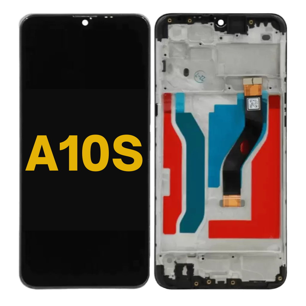 LCD ASSEMBLY WITH FRAME COMPATIBLE FOR A10S A107 2019 ALL COLORS PREMIUM