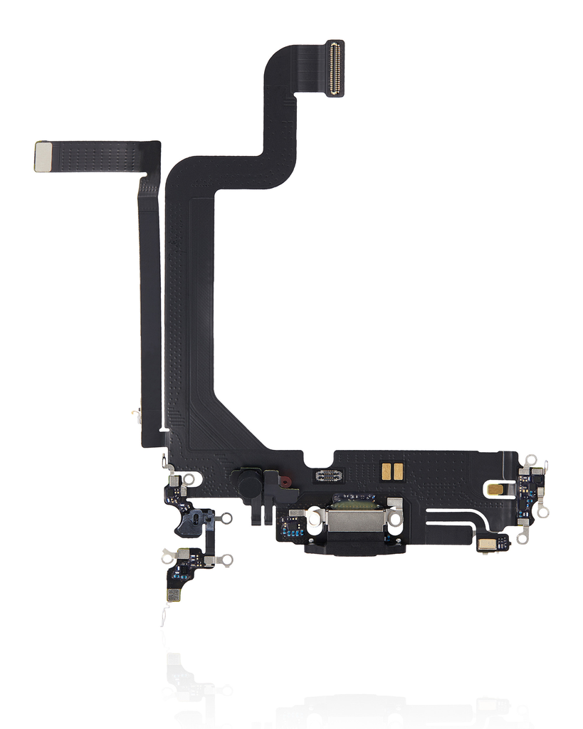 CHARGING PORT FLEX CABLE COMPATIBLE FOR IPHONE 14 PRO MAX BLACK PREMIUM