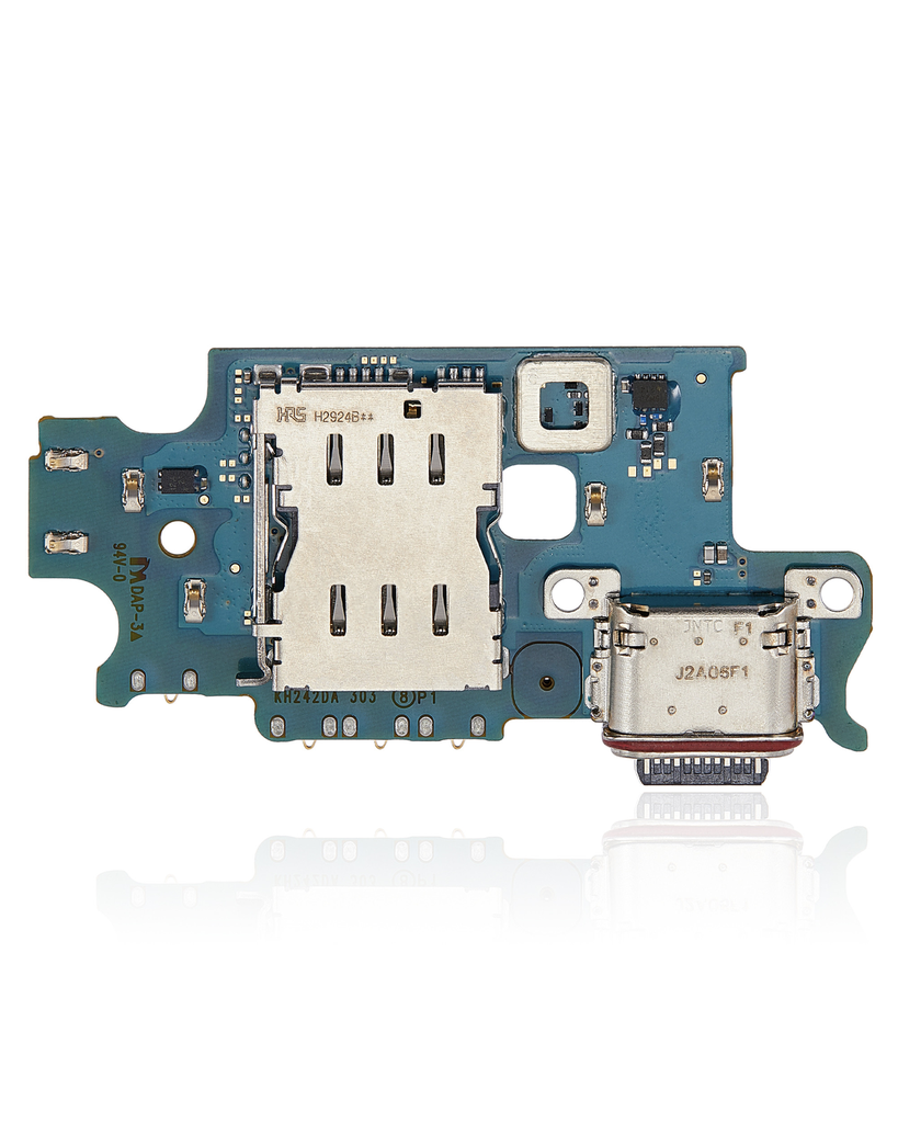 CHARGING PORT BOARD WITH SIM CARD READER COMPATIBLE FOR SAMSUNG S23 PLUS 5G S916B INTERNATIONAL VERSION PREMIUM