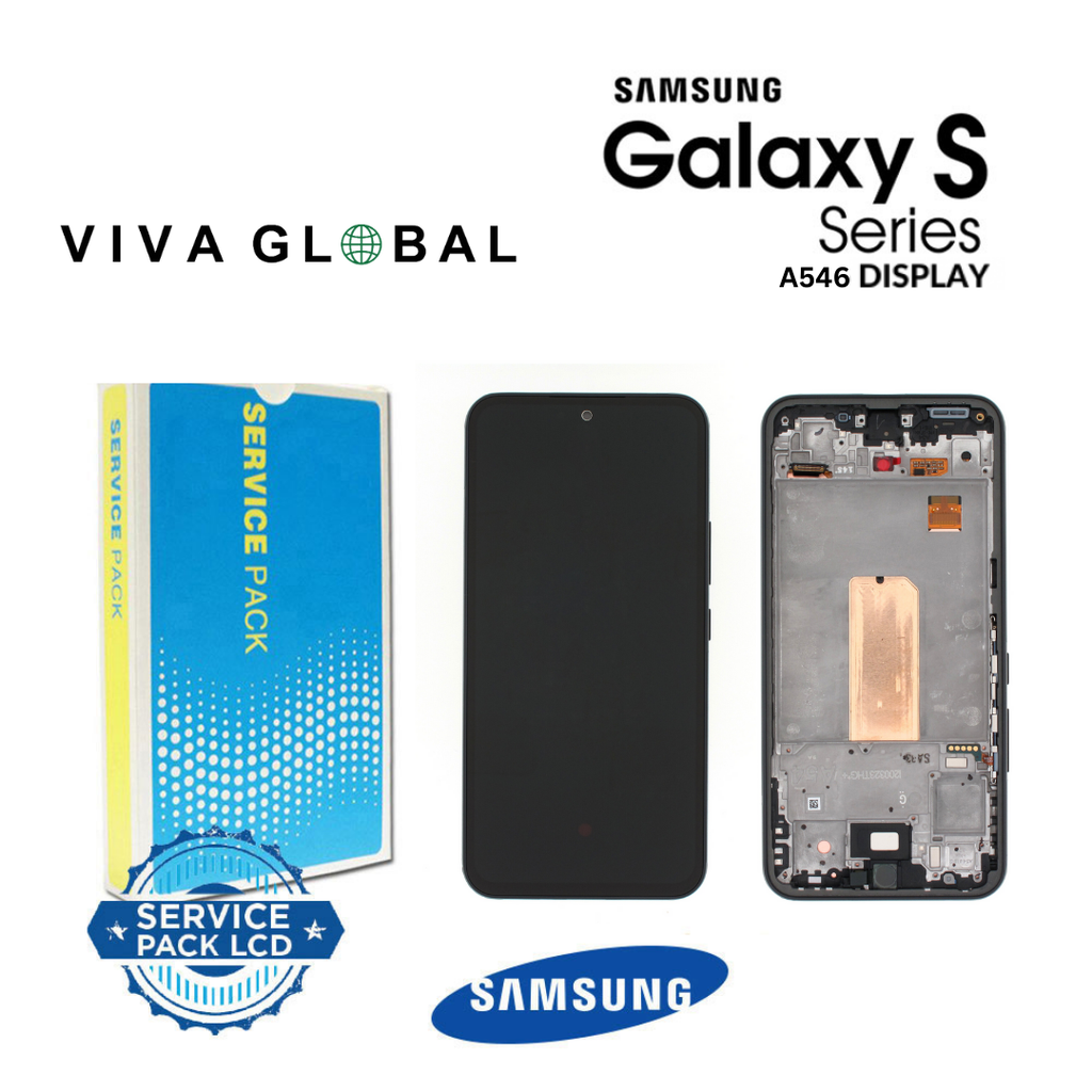SAMSUNG ORIGINAL SERVICE PACK LCD WITH FRAME A54 A546 2023 5G GH82-31231A