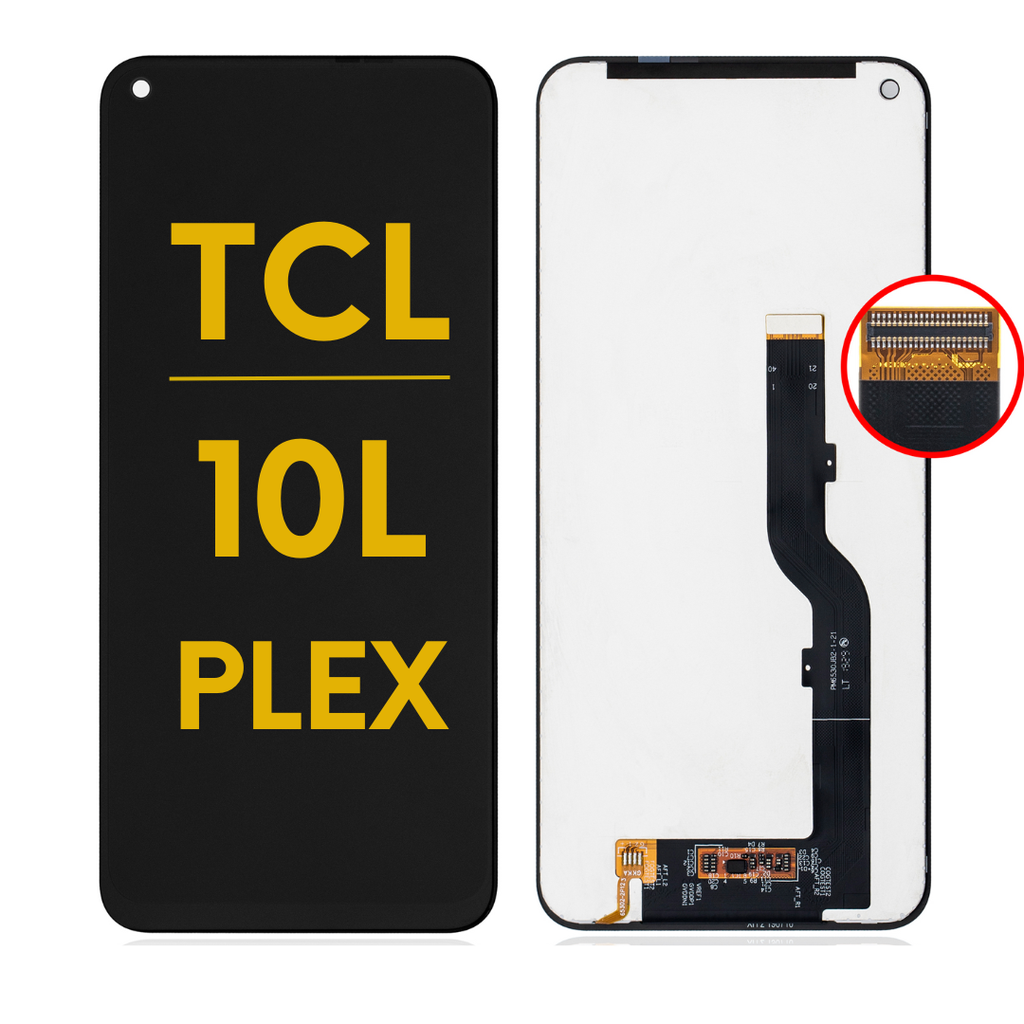 LCD ASSEMBLY WITHOUT FRAME COMPATIBLE FOR TCL 10L / T1 LITE / PLEX ALL COLORS PREMIUM