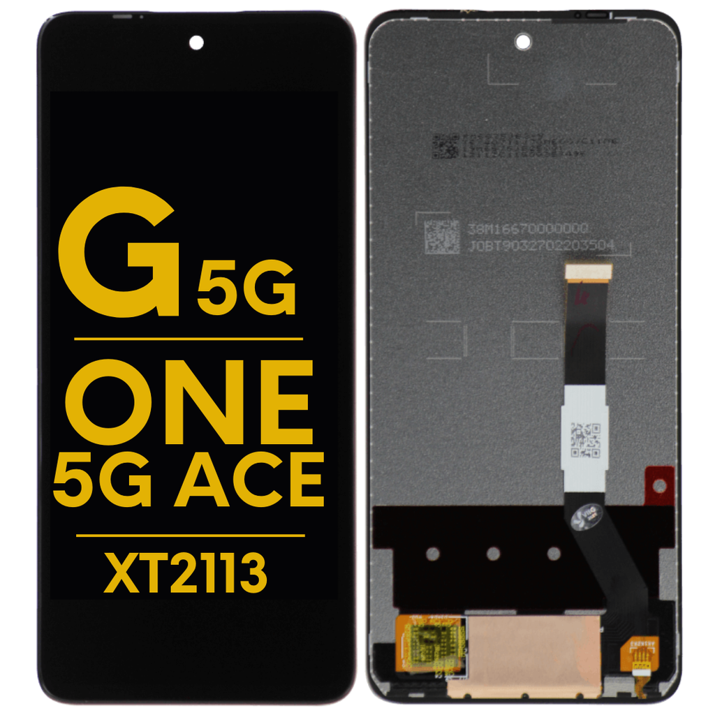 LCD ASSEMBLY WITHOUT FRAME COMPATIBLE FOR MOTOROLA MOTO G 5G XT2113-3 2020 / ONE 5G ACE XT2113-1/2 2021 ALL COLORS PREMIUM