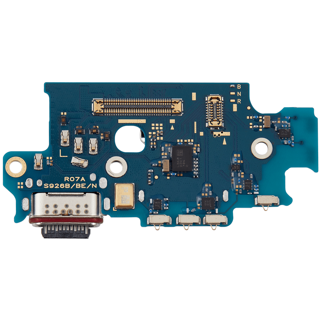 CHARGING PORT BOARD WITH SIM CARD READER COMPATIBLE FOR SAMSUNG S24 PLUS 5G S926B INTERNATIONAL VERSION PREMIUM