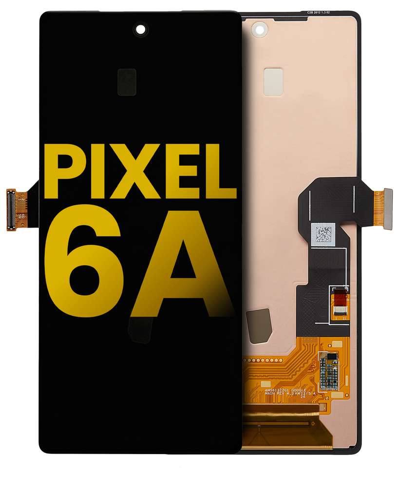 OLED LCD ASSEMBLY WITHOUT FRAME COMPATIBLE FOR GOOGLE PIXEL 6A ALL COLORS PREMIUM AFTERMARKET