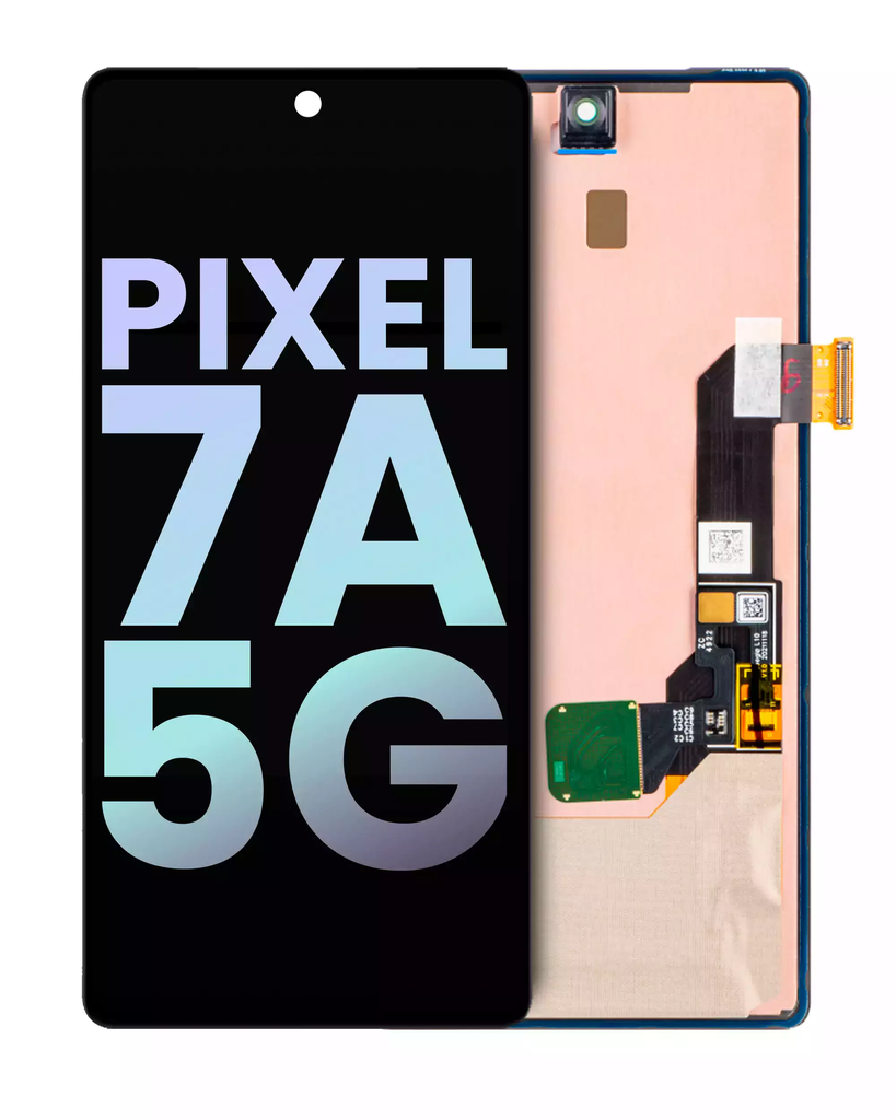 OLED LCD ASSEMBLY WITHOUT FRAME COMPATIBLE FOR GOOGLE PIXEL 7A ALL COLORS PREMIUM AFTERMARKET