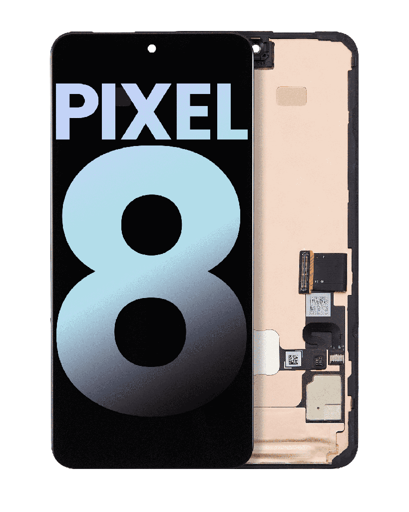 OLED LCD ASSEMBLY WITHOUT FRAME COMPATIBLE FOR GOOGLE PIXEL 8 ALL COLORS PREMIUM AFTERMARKET