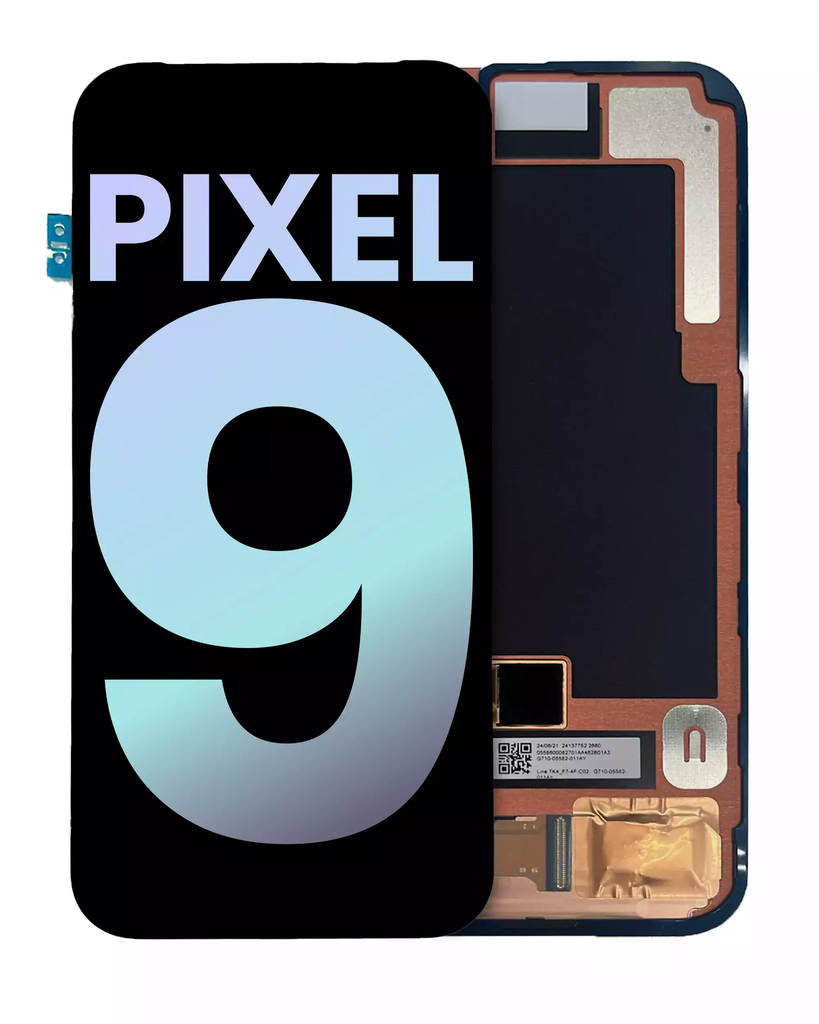 OLED LCD ASSEMBLY WITHOUT FRAME COMPATIBLE FOR GOOGLE PIXEL 9 ALL COLORS PREMIUM AFTERMARKET