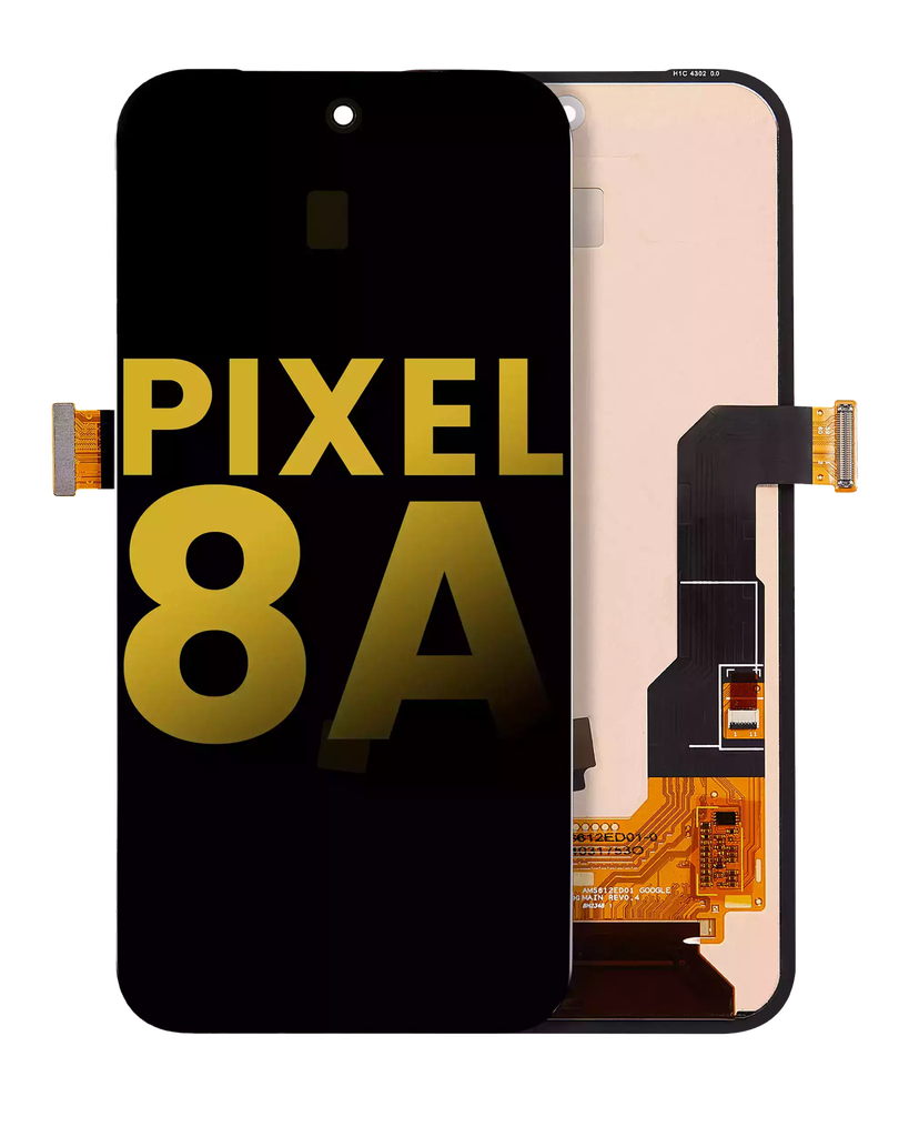 OLED LCD ASSEMBLY WITHOUT FRAME FOR GOOGLE PIXEL 8A ALL COLORS REFURBISHED ORIGINAL