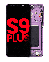 OLED LCD ASSEMBLY WITH FRAME COMPATIBLE FOR SAMSUNG S9 PLUS A+ PINK COLOR