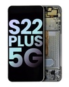OLED LCD ASSEMBLY WITH FRAME COMPATIBLE FOR SAMSUNG S22 PLUS 5G A+ WHITE COLOR