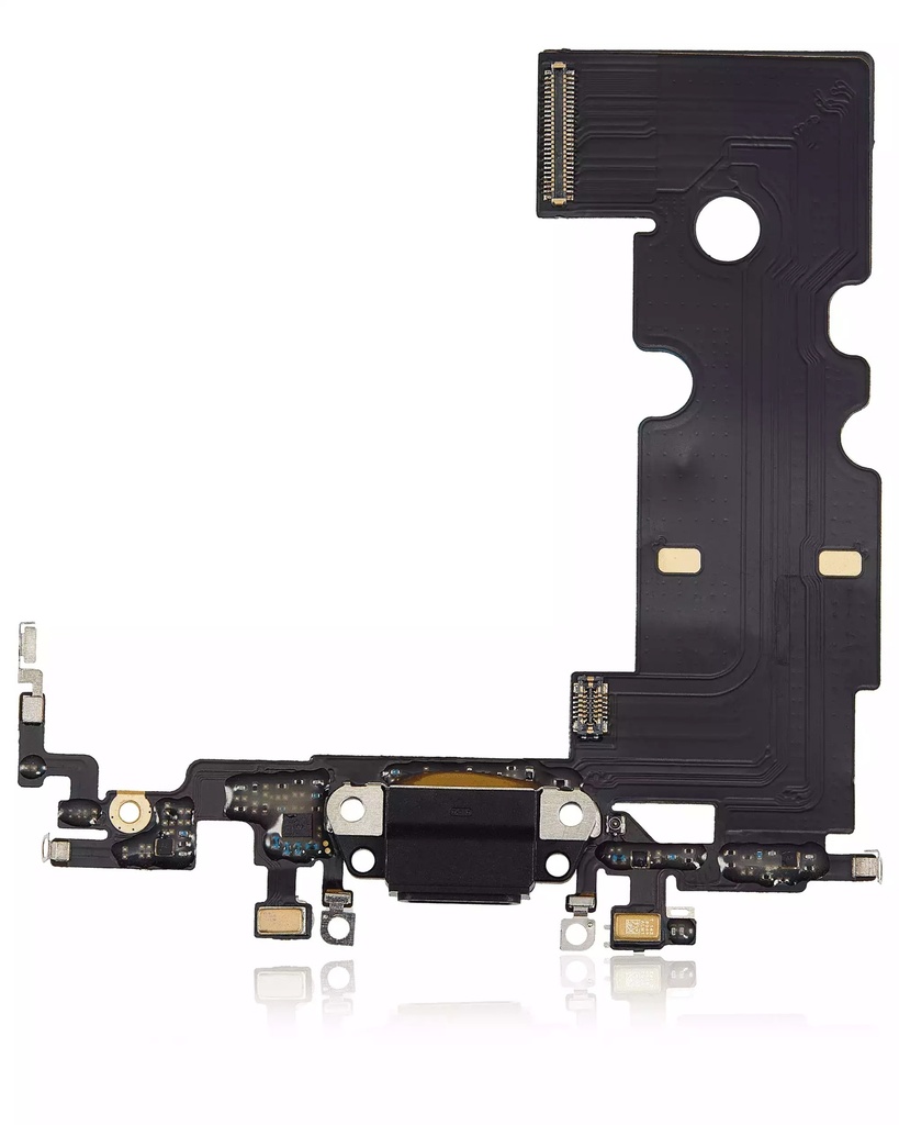 CHARGING PORT FLEX CABLE COMPATIBLE FOR IPHONE SE 2020 BLACK PREMIUM