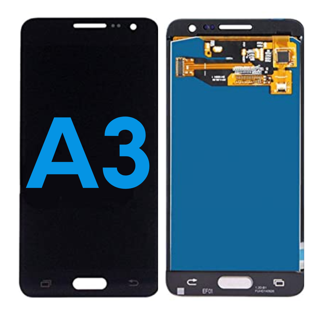 LCD ASSEMBLY WITHOUT FRAME COMPATIBLE FOR SAMSUNG A3 A300 A300X A300F STANDARD BLACK COLOR