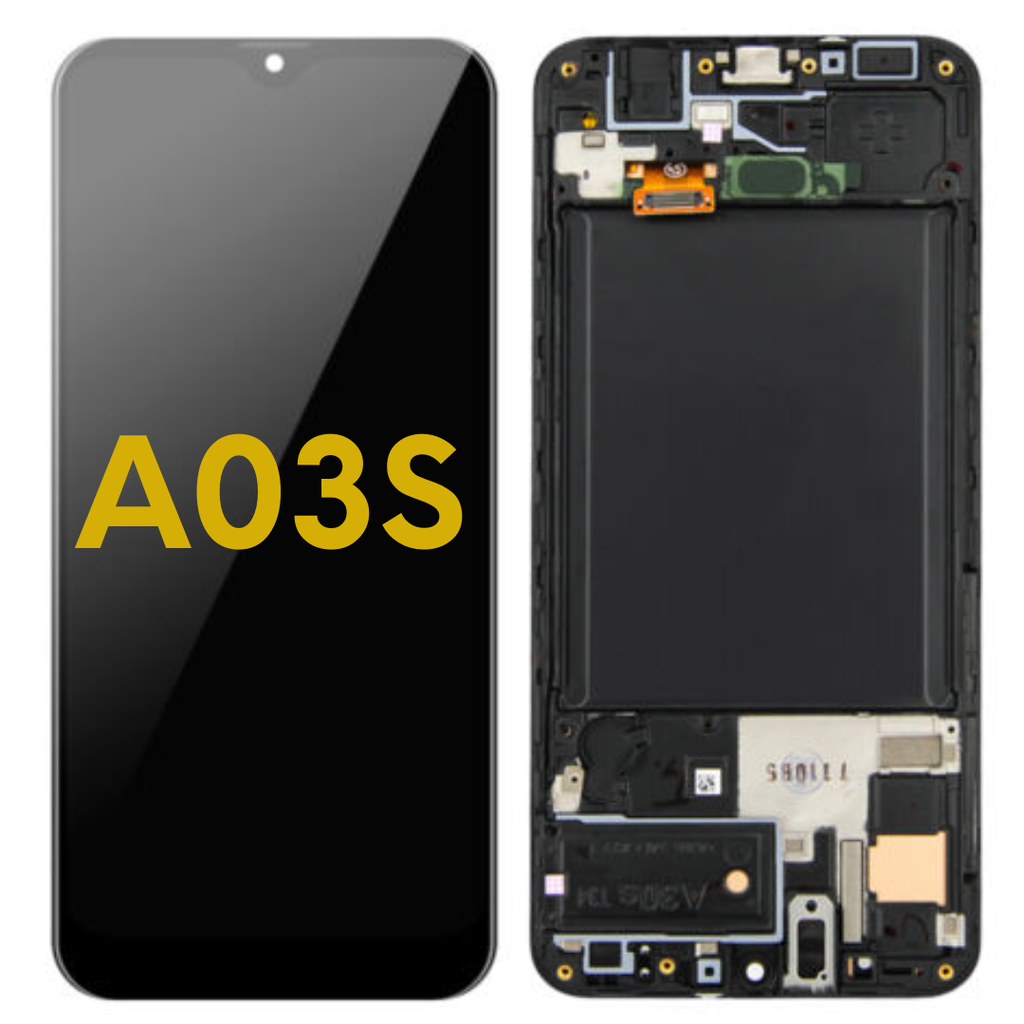 OLED LCD ASSEMBLY WITH FRAME COMPATIBLE FOR A30S A307 2019 PREMIUM ALL COLORS