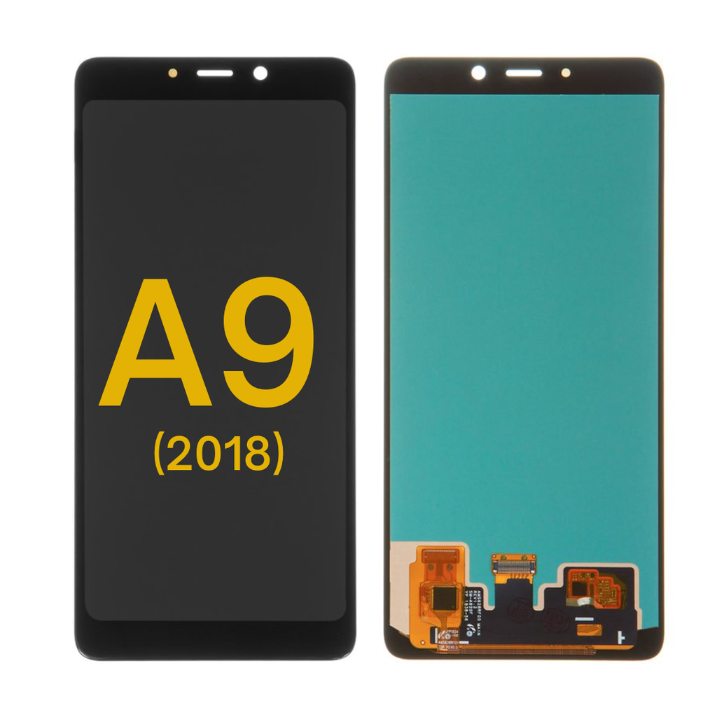 OLED LCD ASSEMBLY WITHOUT FRAME COMPATIBLE FOR SAMSUNG A9 A920 2018 A920 PREMIUM BLACK COLOR