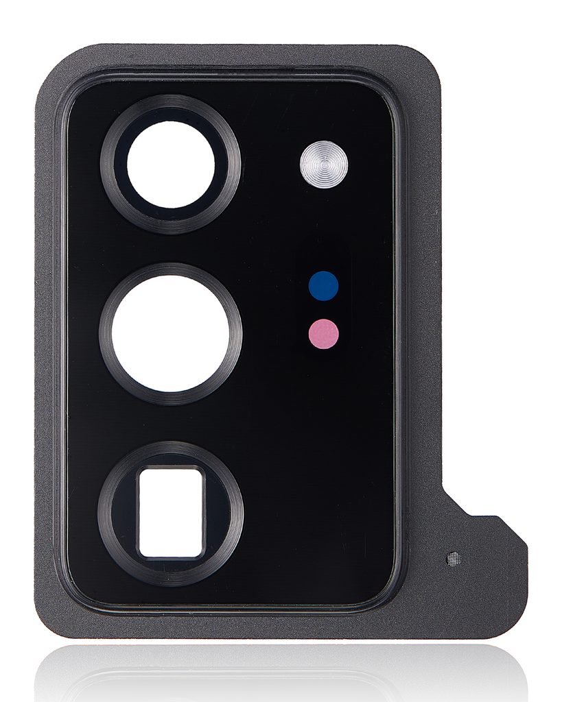 BACK CAMERA LENS GLASS ONLY WITH ADHESIVE COMPATIBLE FOR SAMSUNG NOTE 20 ULTRA BLACK PREMIUM