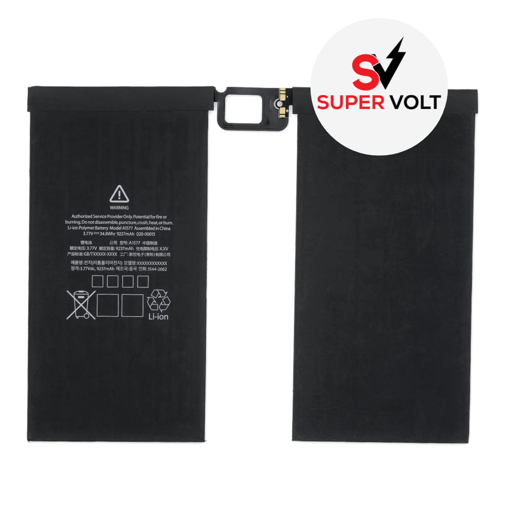 BATTERY REMPLACEMENT COMPATIBLE FOR IPADPRO 12.9 1ST  GEN A1577 A1584 A1652 PREMIUM
