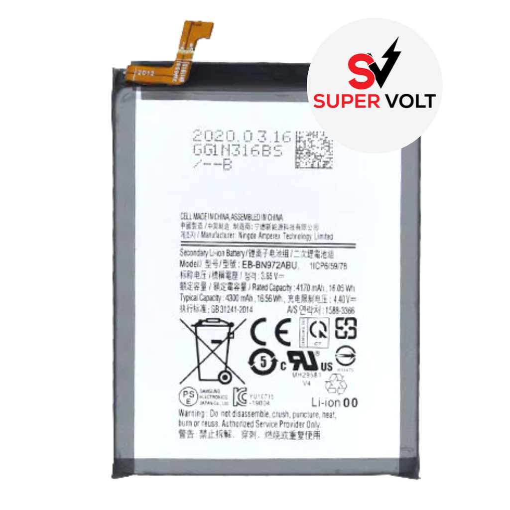 SUPERVOLT BATTERY COMPATIBLE FOR SAMSUNG  NOTE10 Plus PREMIUM