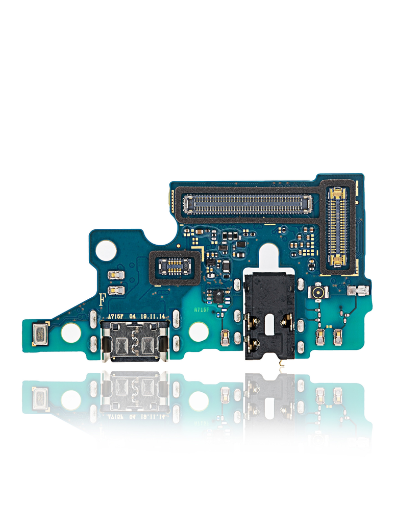 CHARGING PORT WITH HEADPHONE JACK COMPATIBLE FOR A71 A715 2020 PREMIUM