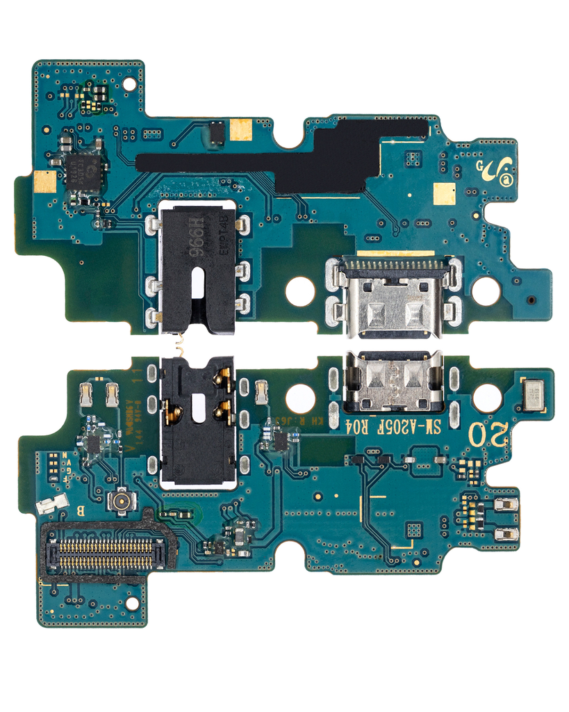 CHARGING PORT WITH BOARD COMPATIBLE FOR SAMSUNG A20 A205 2019 INTERNATIONAL VERSION PREMIUM