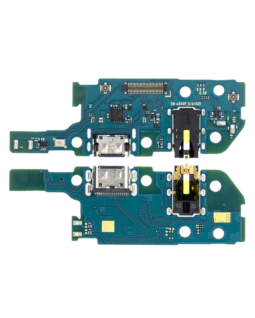 CHARGING PORT BOARD WITH HEADPHONE JACK COMPATIBLE FOR SAMSUNG A20E A202 2019 / A10E A102 2019 PREMIUM