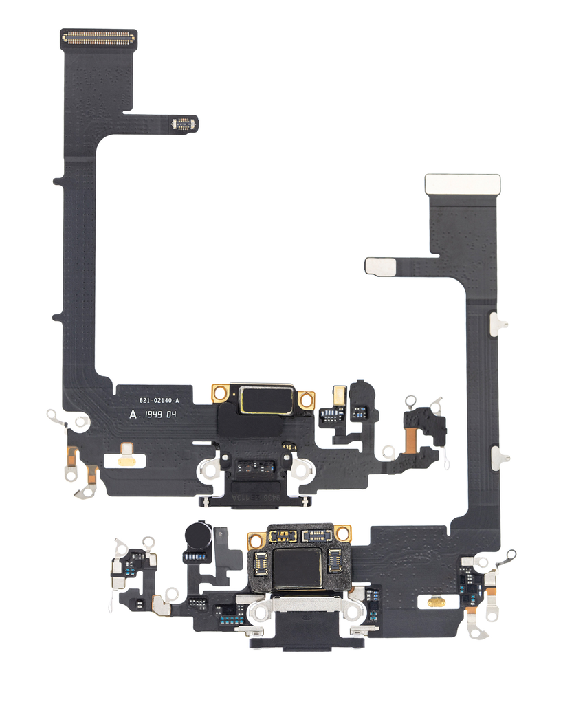 CHARGING PORT FLEX CABLE COMPATIBLE FOR IPHONE 11 PRO BLACK COLOR (PREMIUM)