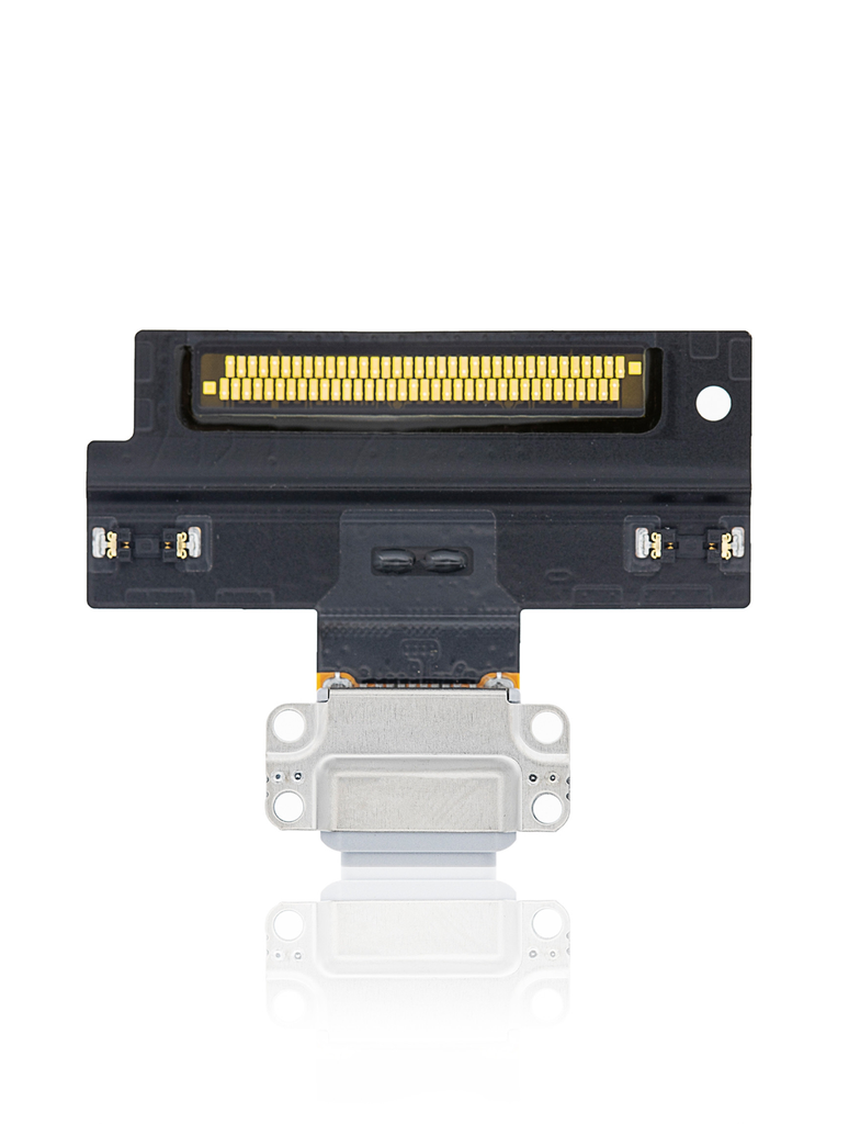 CHARGING PORT FLEX CABLE COMPATIBLE FOR IPAD AIR 3 A2152 A2123 A2153 SOLDERING REQUIRED WHITE COLOR (PREMIUM)