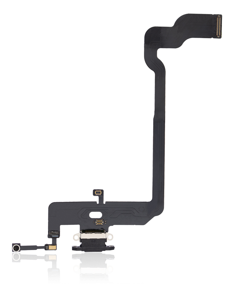 CHARGING PORT FLEX CABLE COMPATIBLE FOR IPHONE XS BLACK COLOR (PREMIUM)