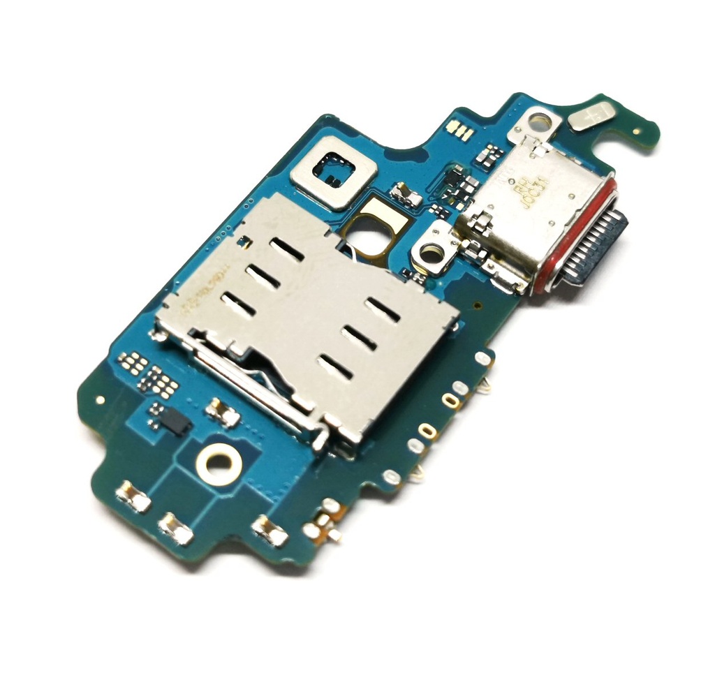 CHARGING PORT BOARD WITH SIM CARD READER COMPATIBLE FOR SAMSUNG S21 PLUS G996B INTERNATIONAL VERSION PREMIUM S21 PLUS