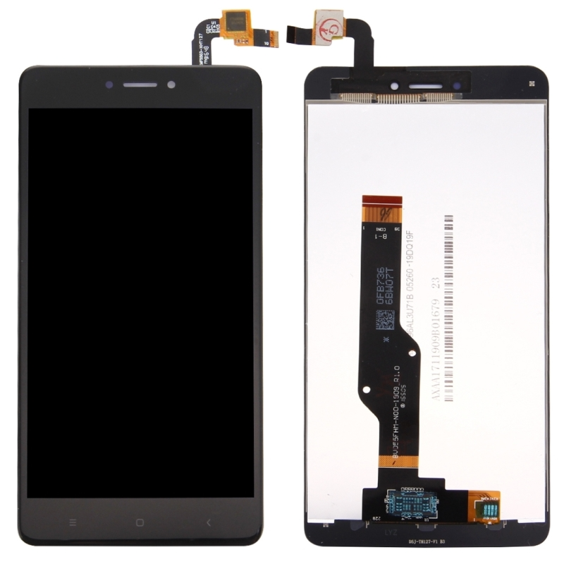 LCD ASSEMBLY WITHOUT FRAME COMPATIBLE FOR XIAOMI REDMI MI NOTE 4 X PREMIUM BLACK COLOR