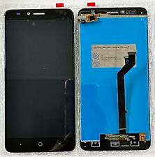LCD ASSEMBLY WITH FRAME COMPATIBLE FOR ZTE AZTEC BLADE X MAX Z983 6.0" PREMIUM BLACK COLOR
