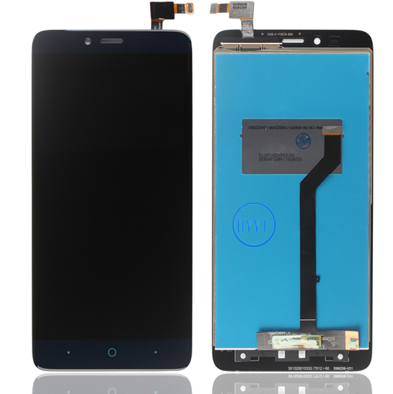 LCD ASSEMBLY WITHOUT FRAME COMPATIBLE FOR ZTE AZTEC Z988 GRAND X MAX 2 PREMIUM BLACK COLOR